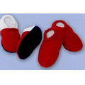 Premium Polar Fleece Solid/ Colorblock Moccasins